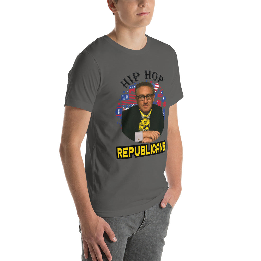 Shaping Global Relations: Henry Kissinger x Hip Hop x Republican Tee Design