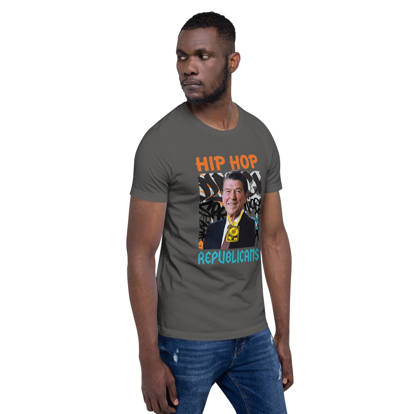 Revitalizing America: Ronald Reagan x Hip Hop x Republican Tee Design
