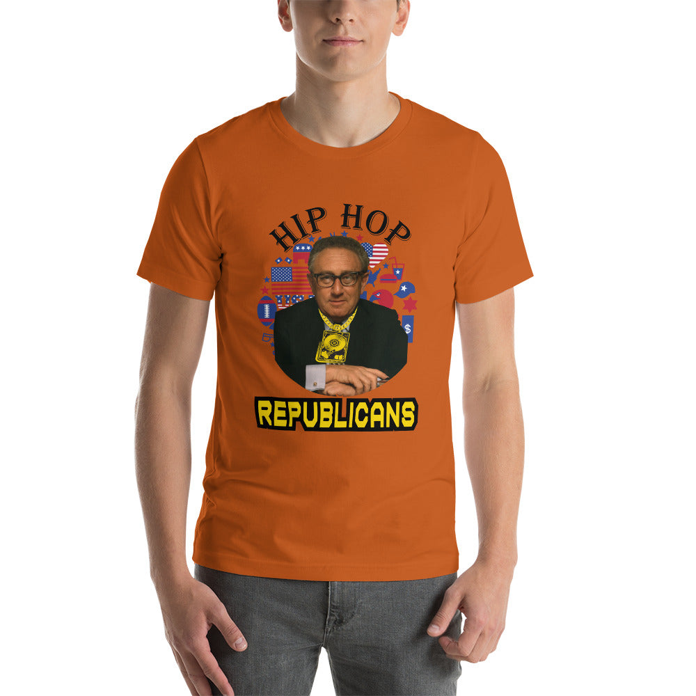 Shaping Global Relations: Henry Kissinger x Hip Hop x Republican Tee Design