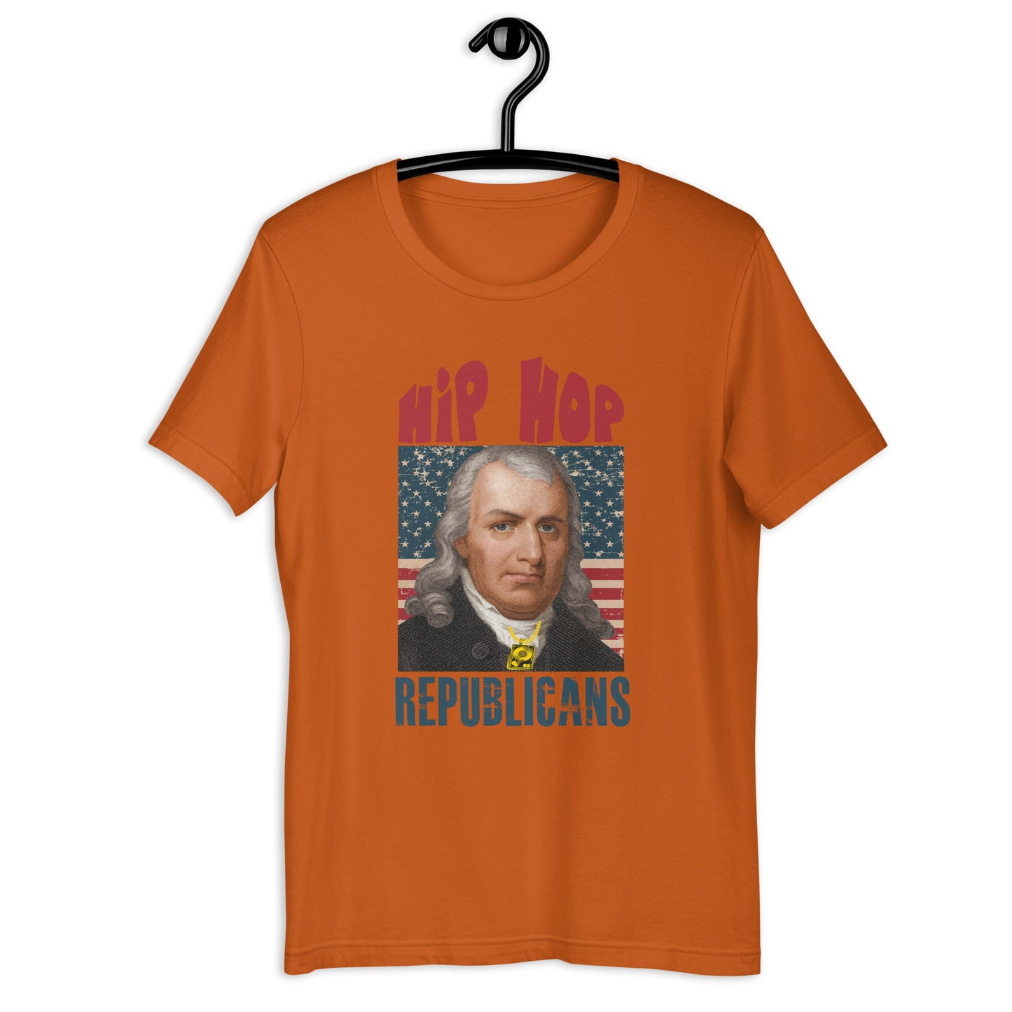 Upholding Justice: Samuel Chase x Hip Hop x Republican Tee Design