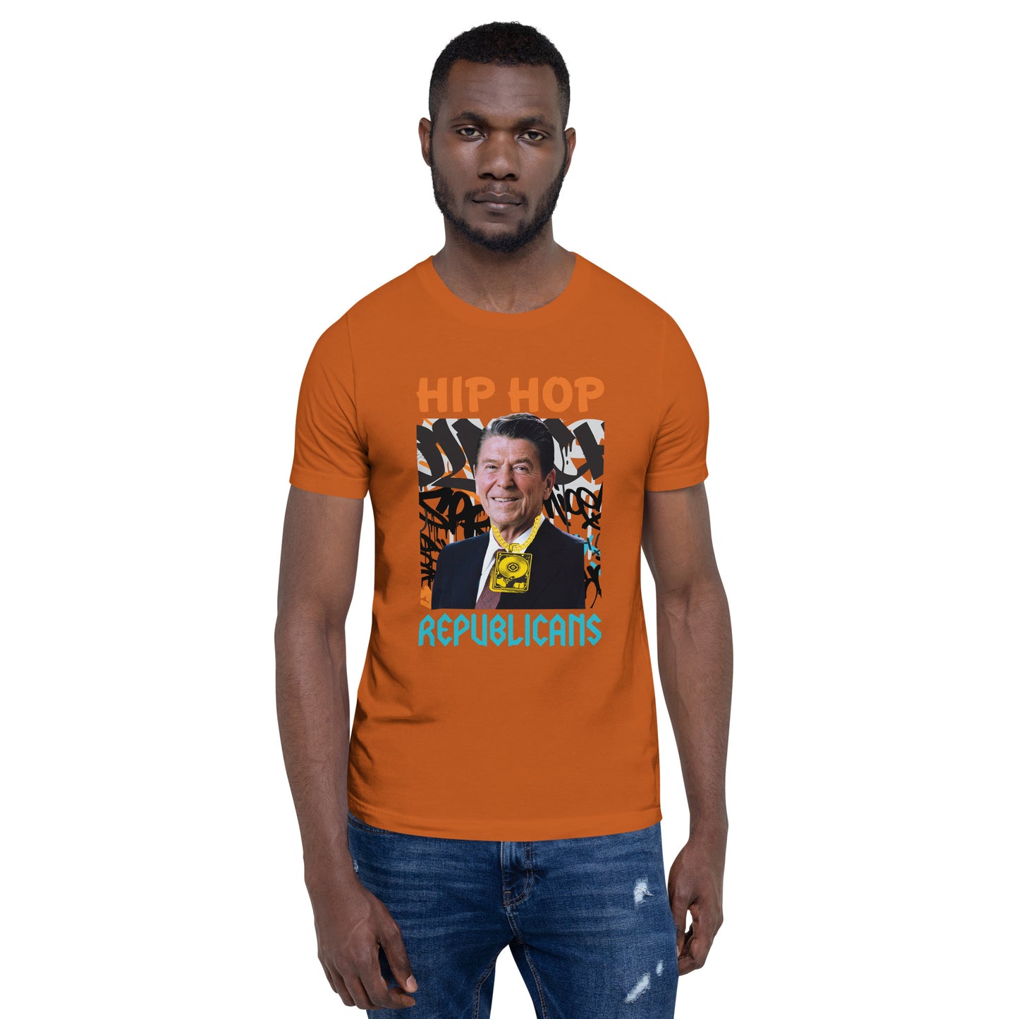 Revitalizing America: Ronald Reagan x Hip Hop x Republican Tee Design