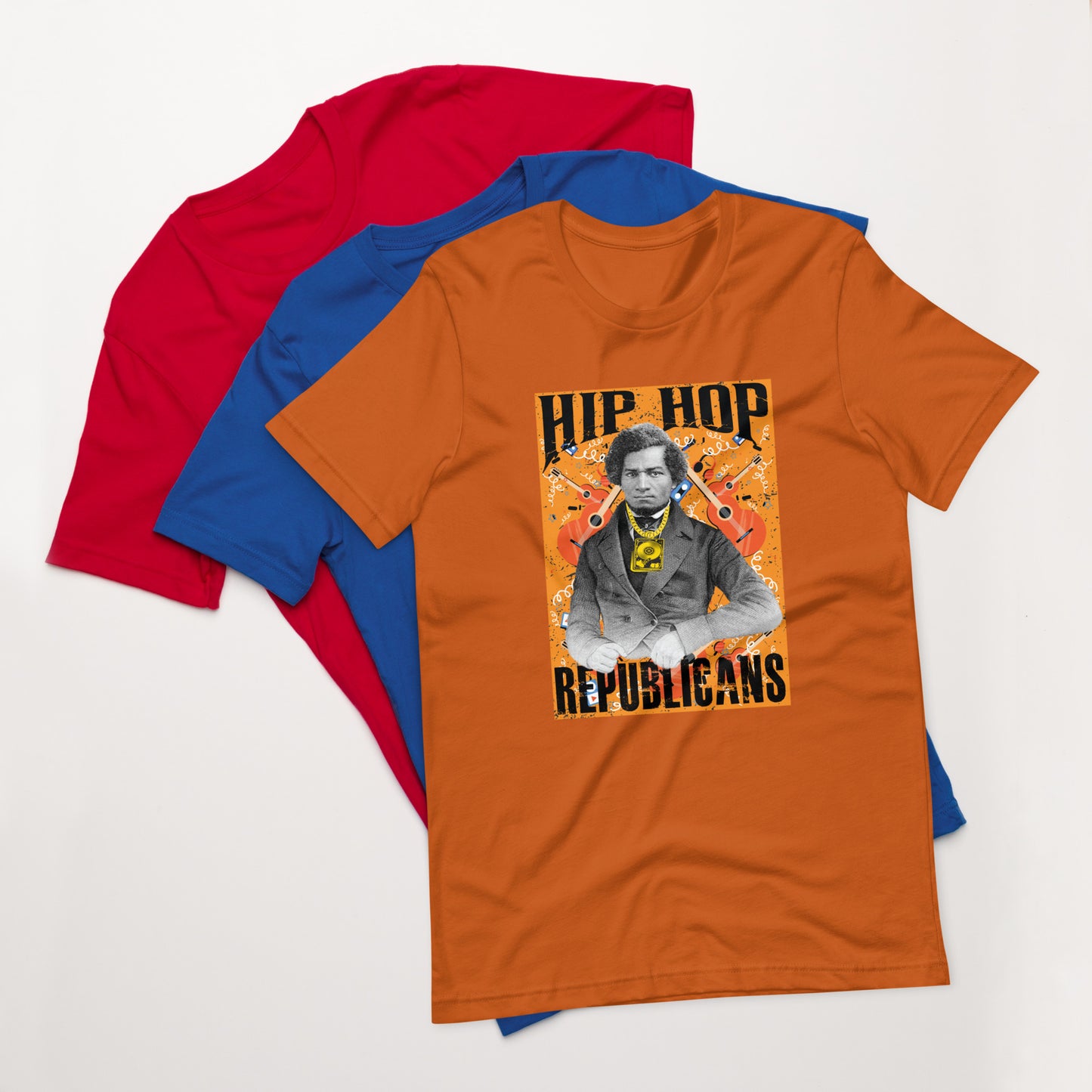 Championing Freedom: Frederick Douglass x Hip Hop x Republican Tee Design