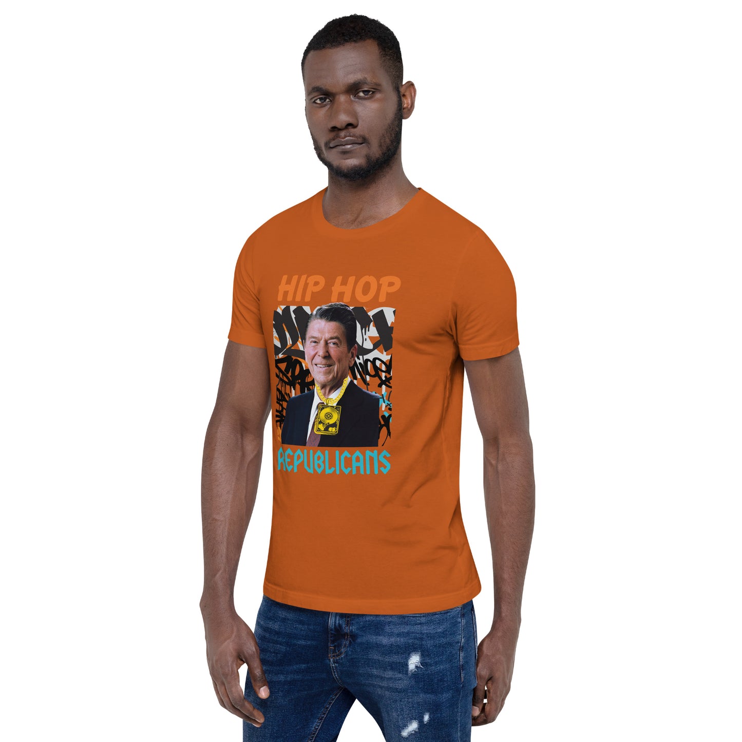 Revitalizing America: Ronald Reagan x Hip Hop x Republican Tee Design