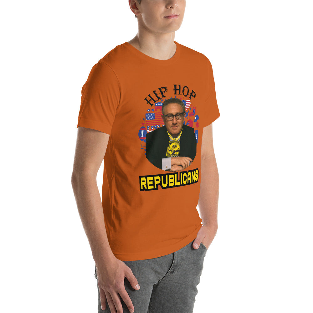 Shaping Global Relations: Henry Kissinger x Hip Hop x Republican Tee Design