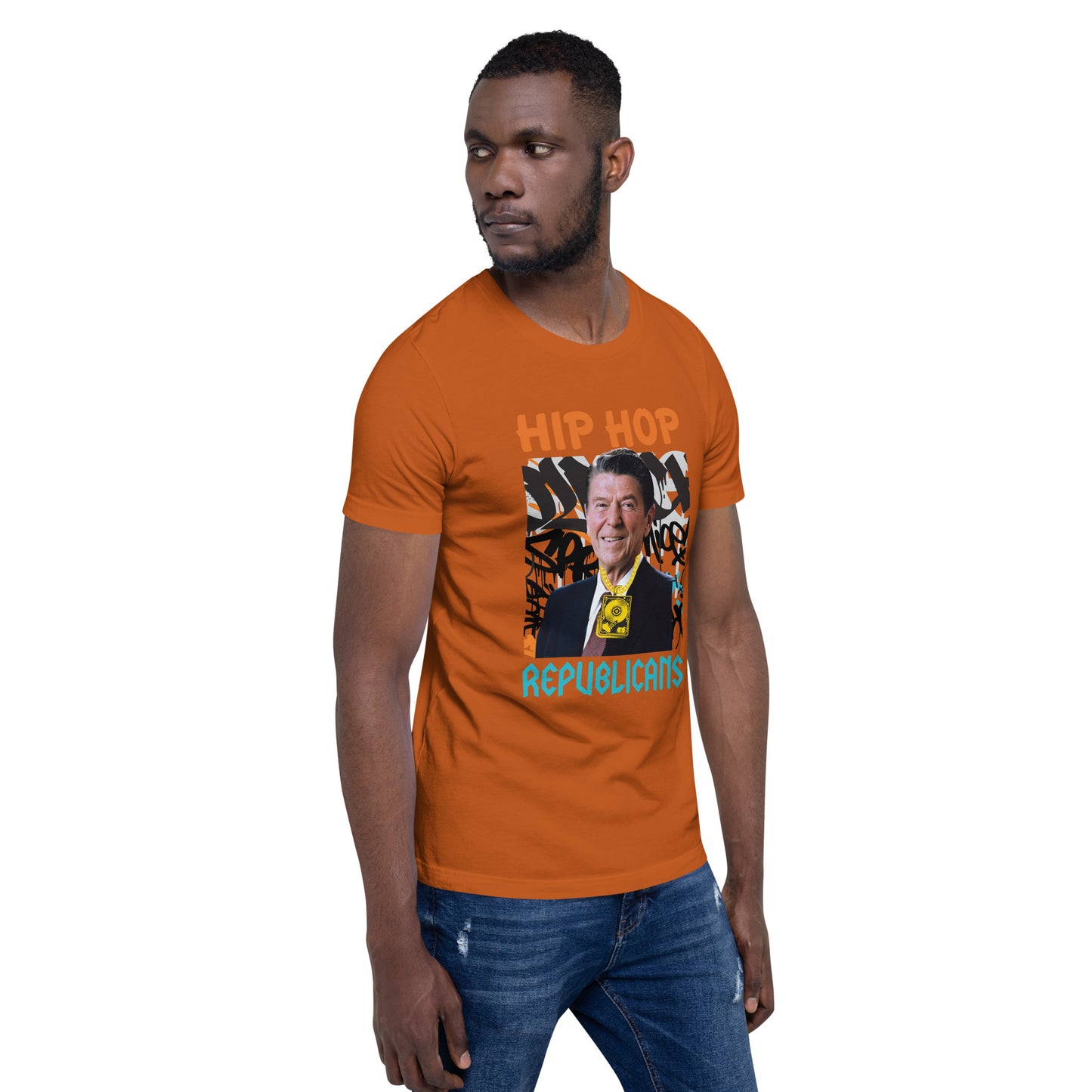 Revitalizing America: Ronald Reagan x Hip Hop x Republican Tee Design