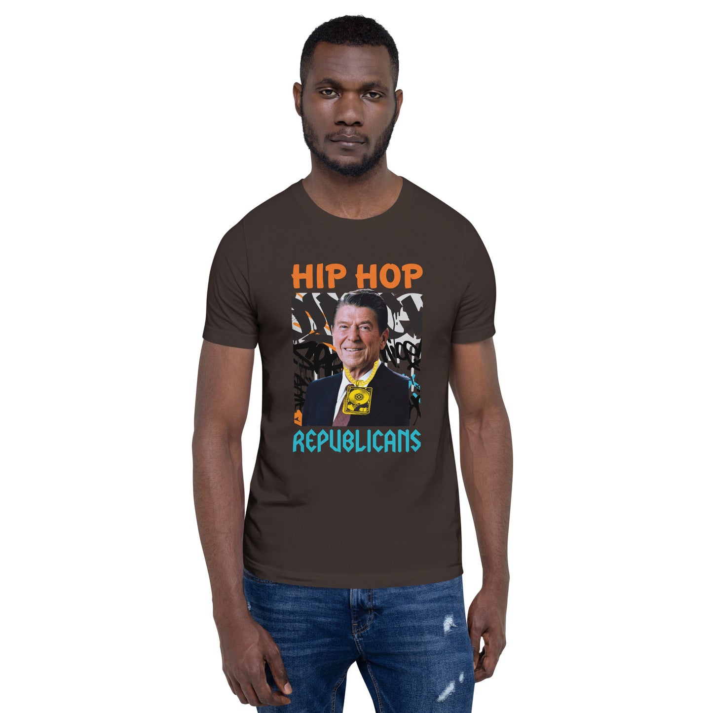Revitalizing America: Ronald Reagan x Hip Hop x Republican Tee Design