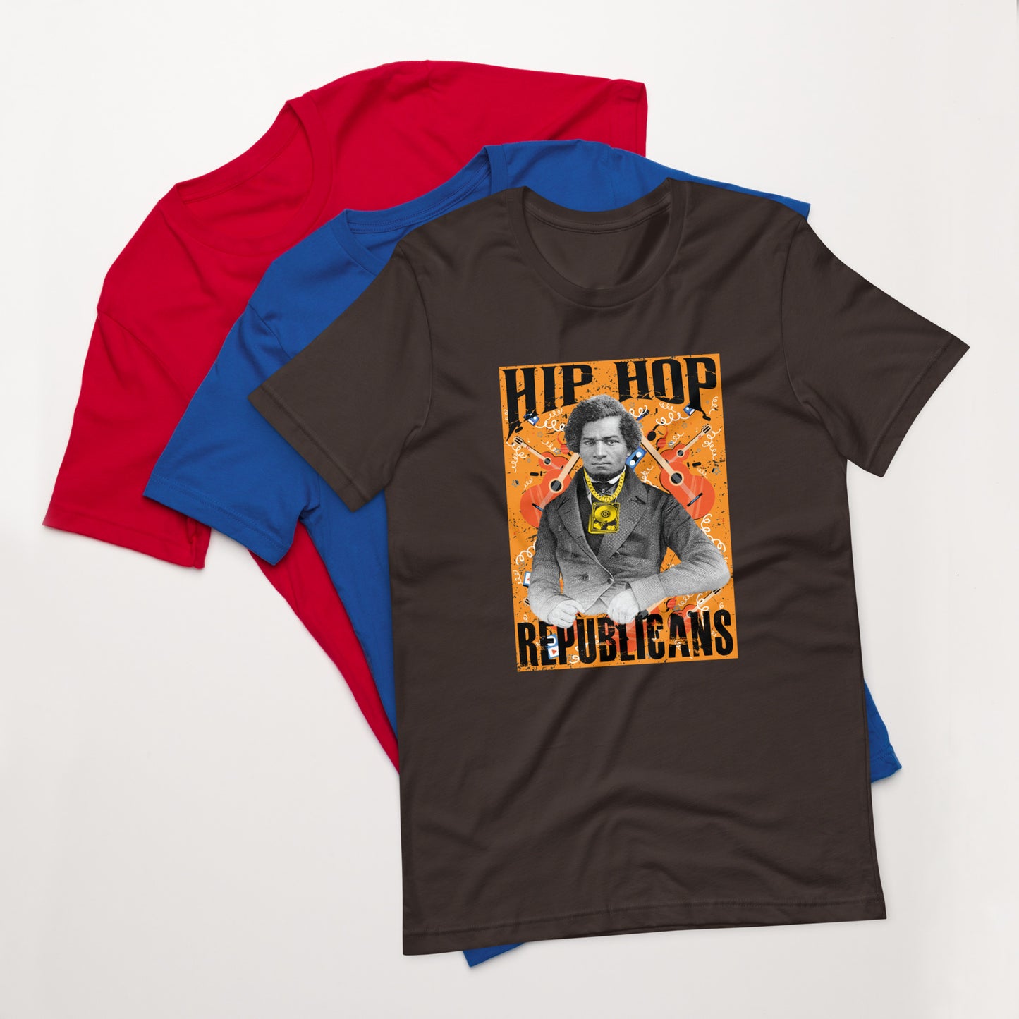 Championing Freedom: Frederick Douglass x Hip Hop x Republican Tee Design