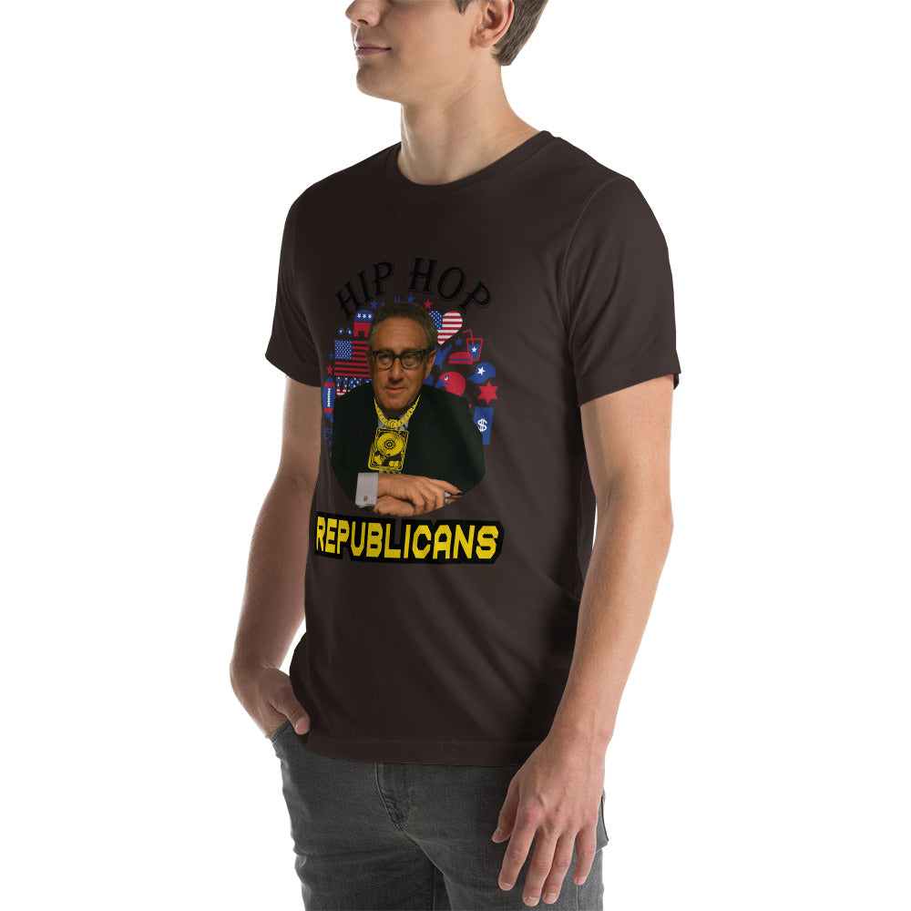 Shaping Global Relations: Henry Kissinger x Hip Hop x Republican Tee Design