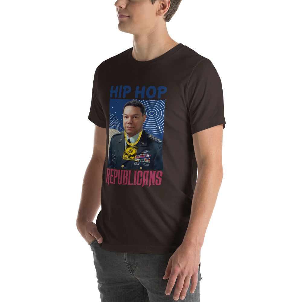 Breaking Barriers: Colin Powell x Hip Hop x Republican Tee Design