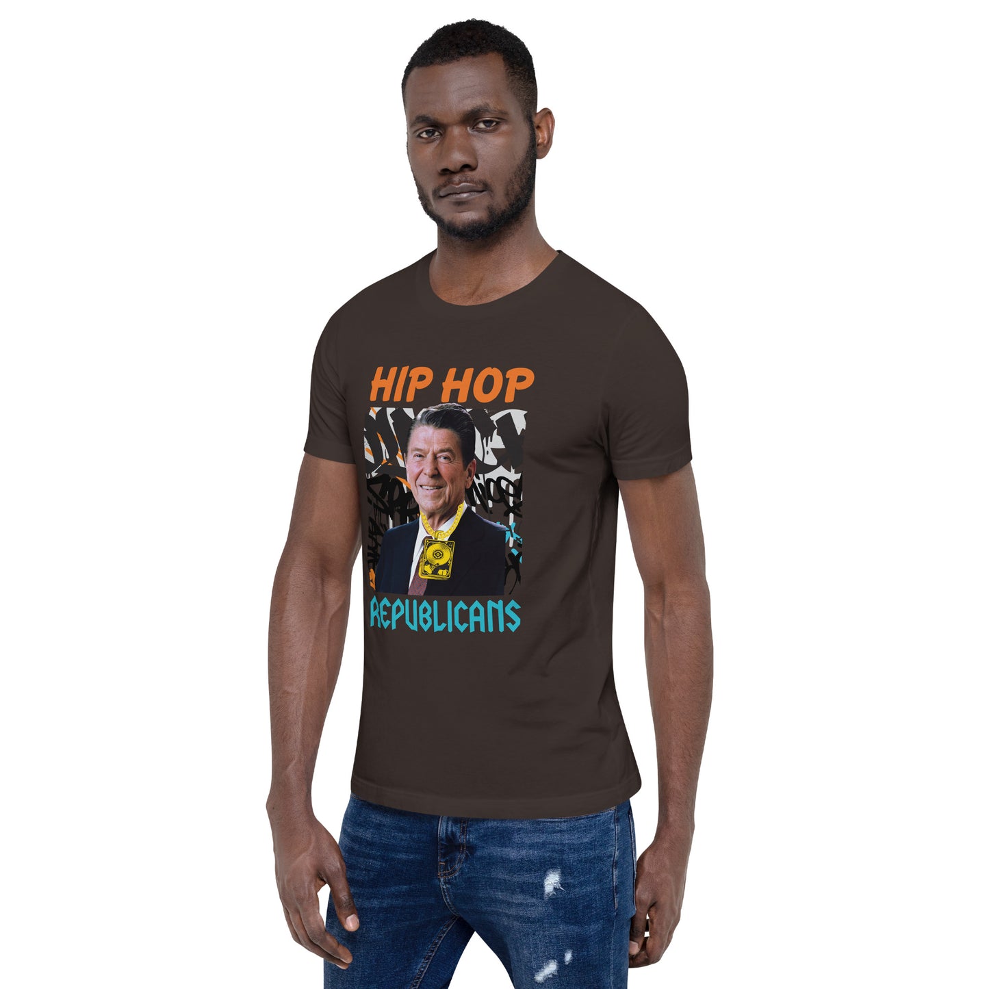Revitalizing America: Ronald Reagan x Hip Hop x Republican Tee Design