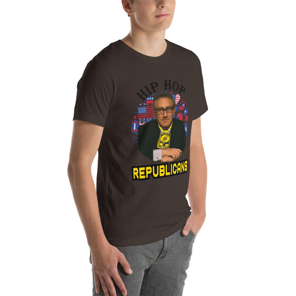 Shaping Global Relations: Henry Kissinger x Hip Hop x Republican Tee Design