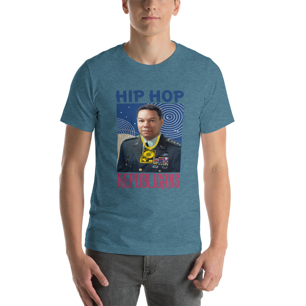 Breaking Barriers: Colin Powell x Hip Hop x Republican Tee Design