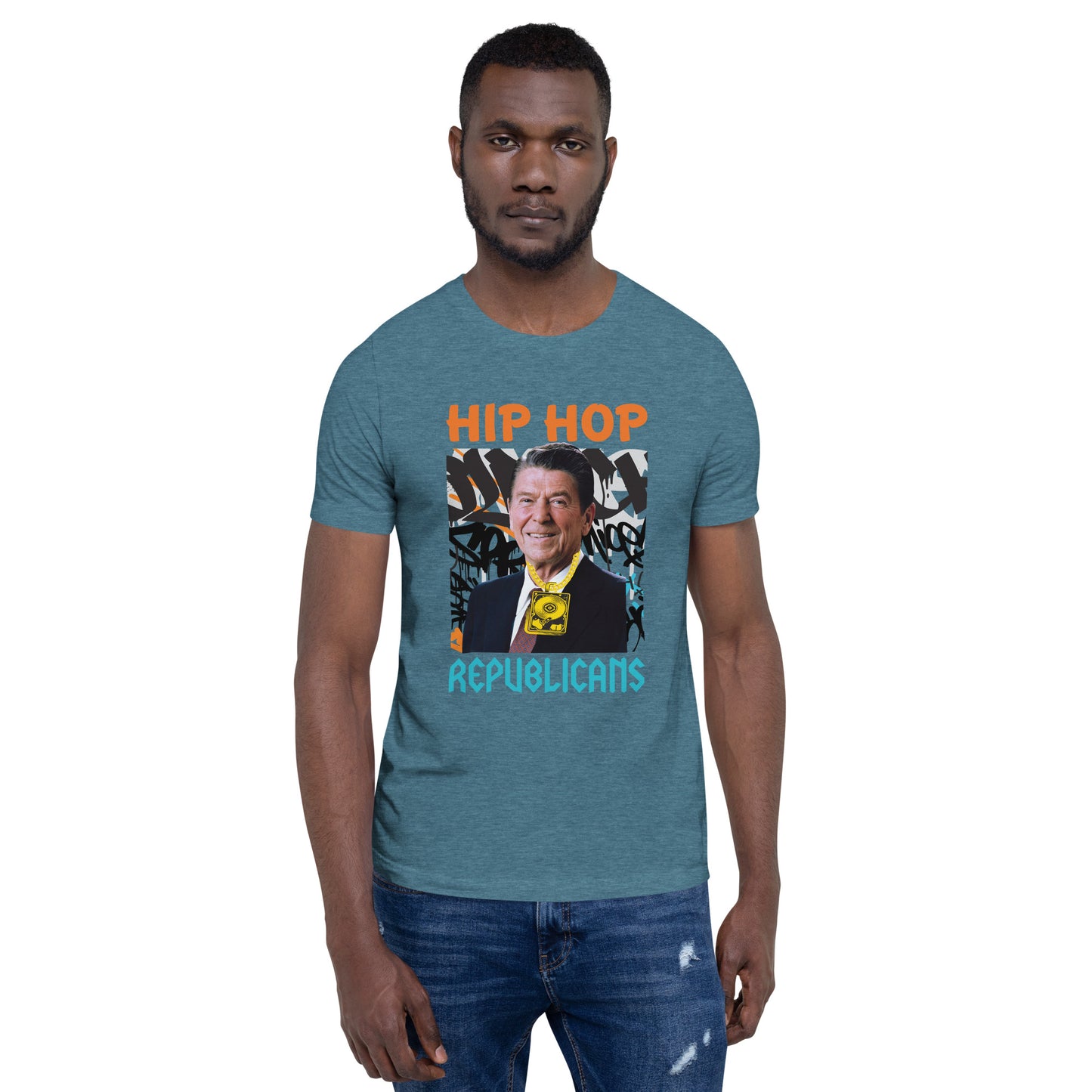 Revitalizing America: Ronald Reagan x Hip Hop x Republican Tee Design
