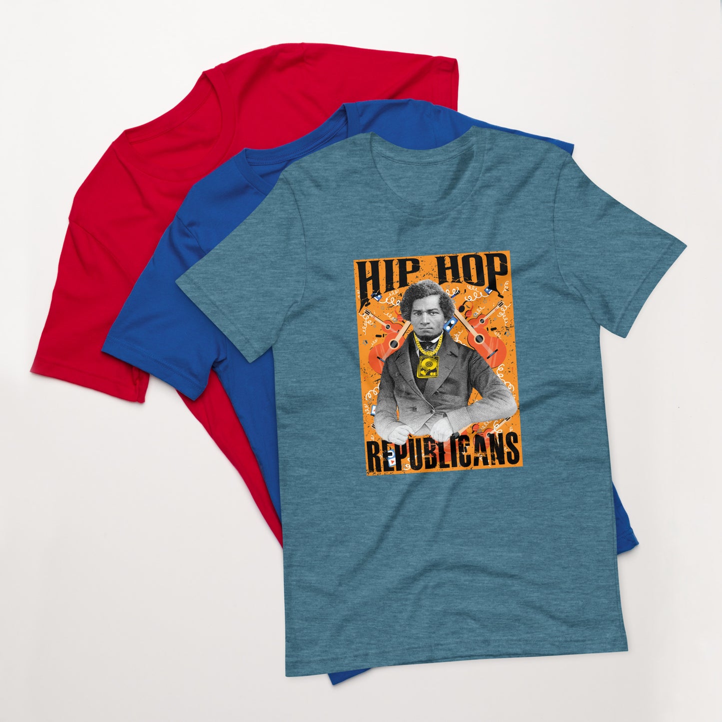 Championing Freedom: Frederick Douglass x Hip Hop x Republican Tee Design