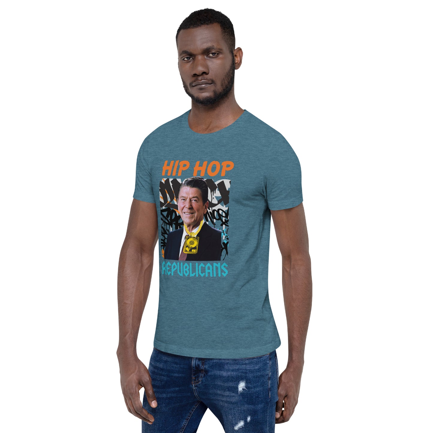 Revitalizing America: Ronald Reagan x Hip Hop x Republican Tee Design