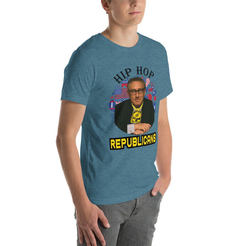 Shaping Global Relations: Henry Kissinger x Hip Hop x Republican Tee Design
