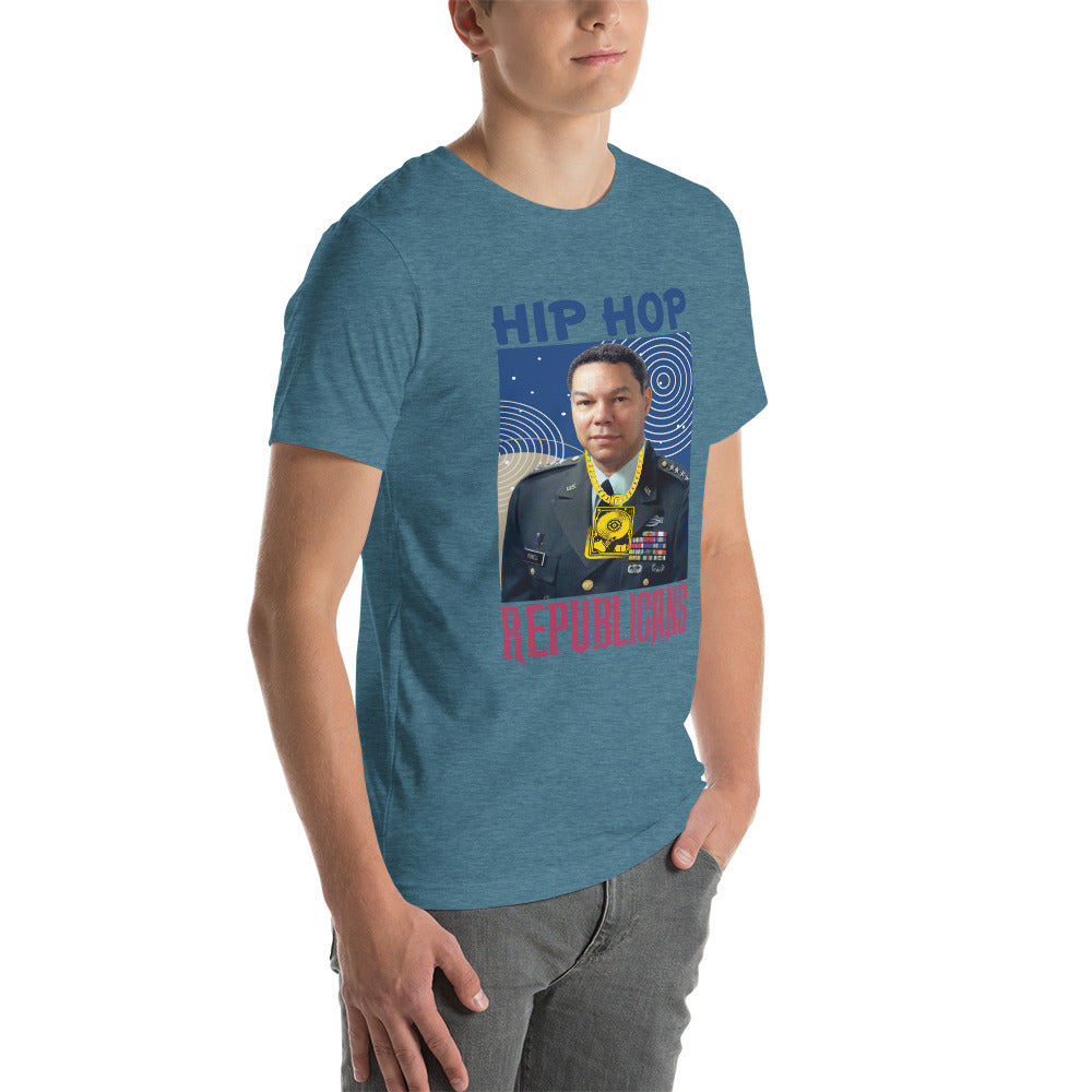 Breaking Barriers: Colin Powell x Hip Hop x Republican Tee Design