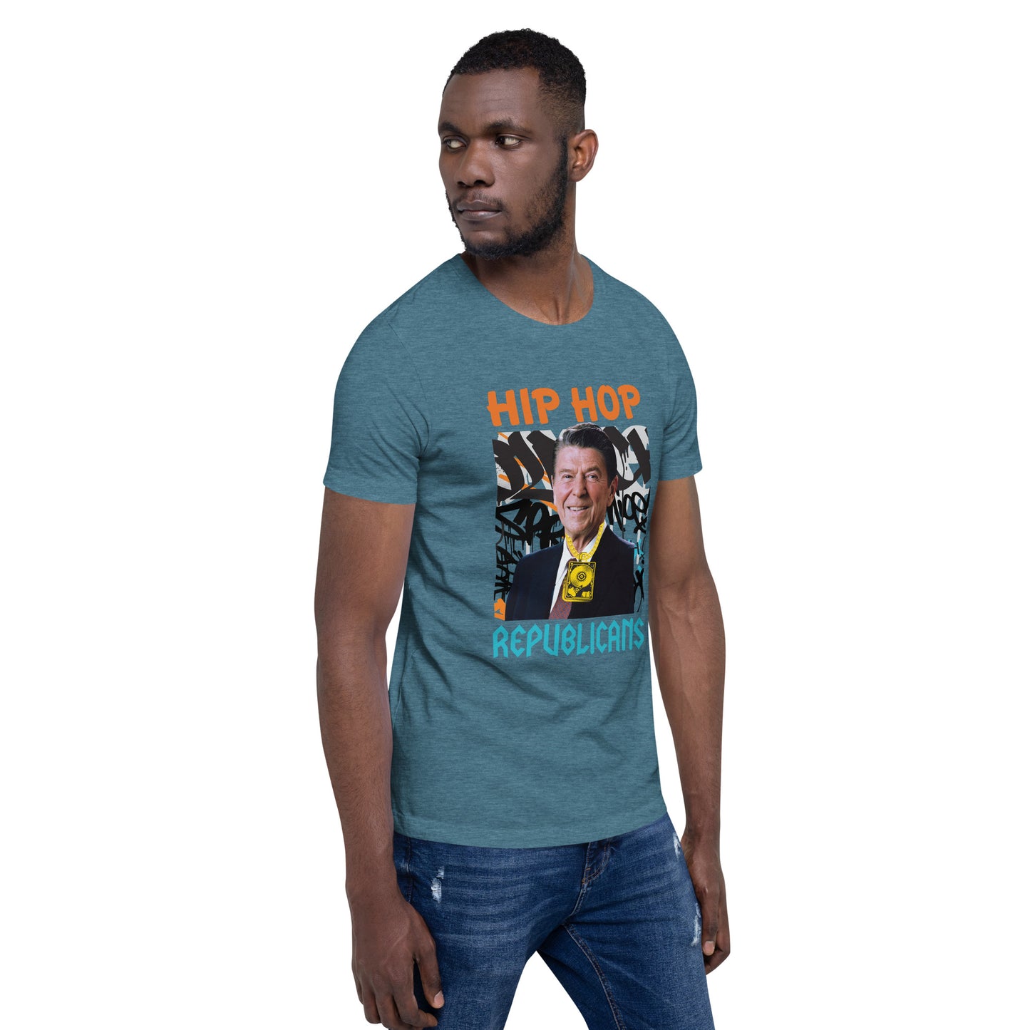 Revitalizing America: Ronald Reagan x Hip Hop x Republican Tee Design