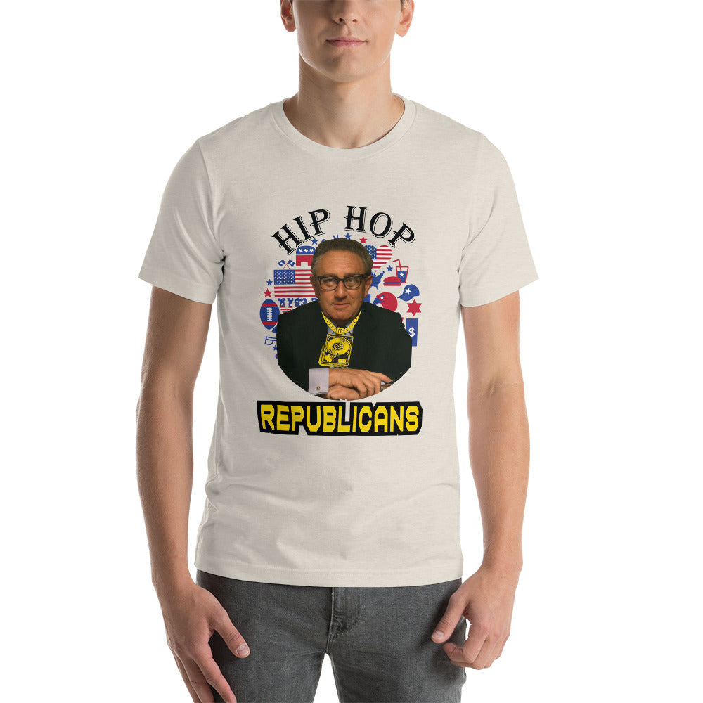 Shaping Global Relations: Henry Kissinger x Hip Hop x Republican Tee Design