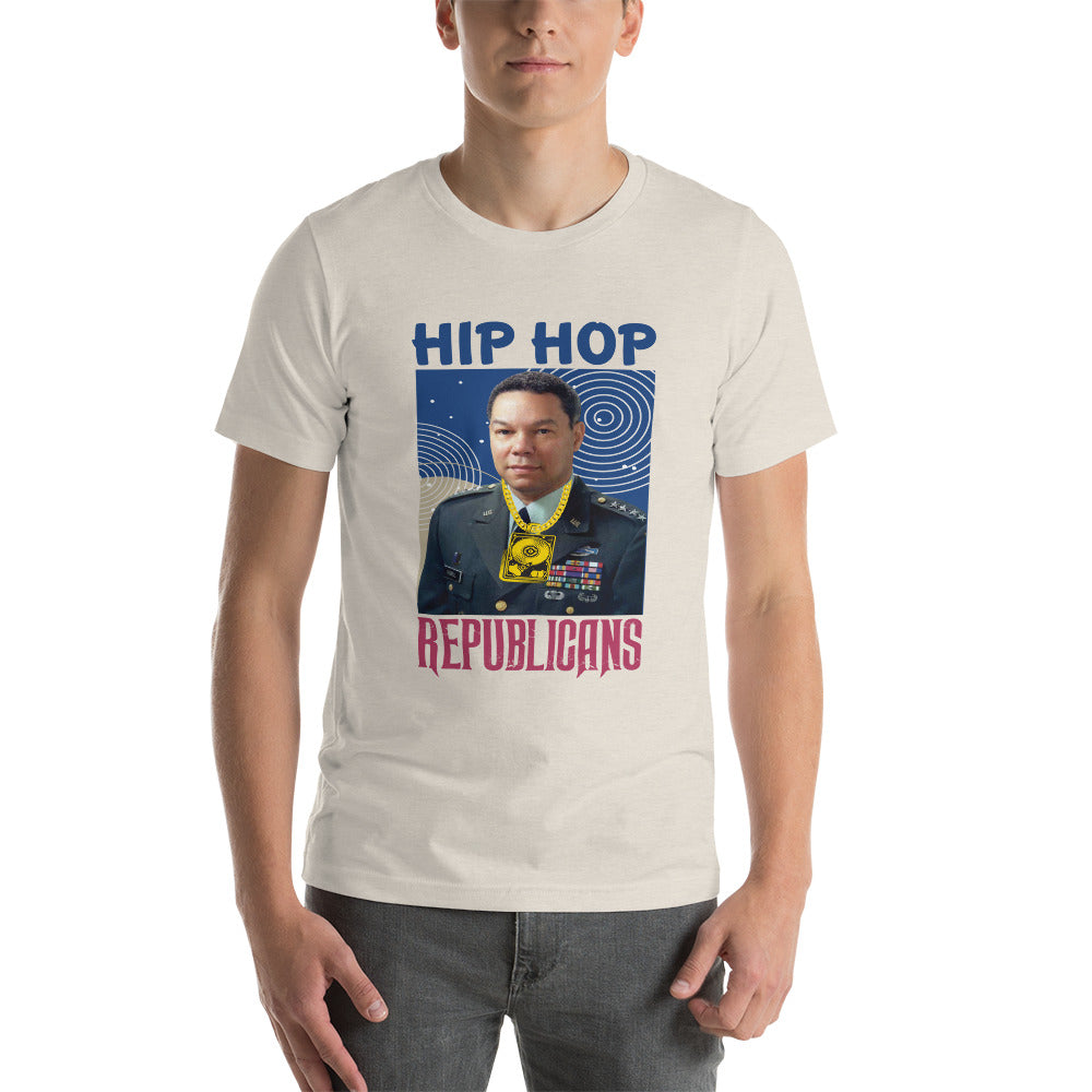 Breaking Barriers: Colin Powell x Hip Hop x Republican Tee Design