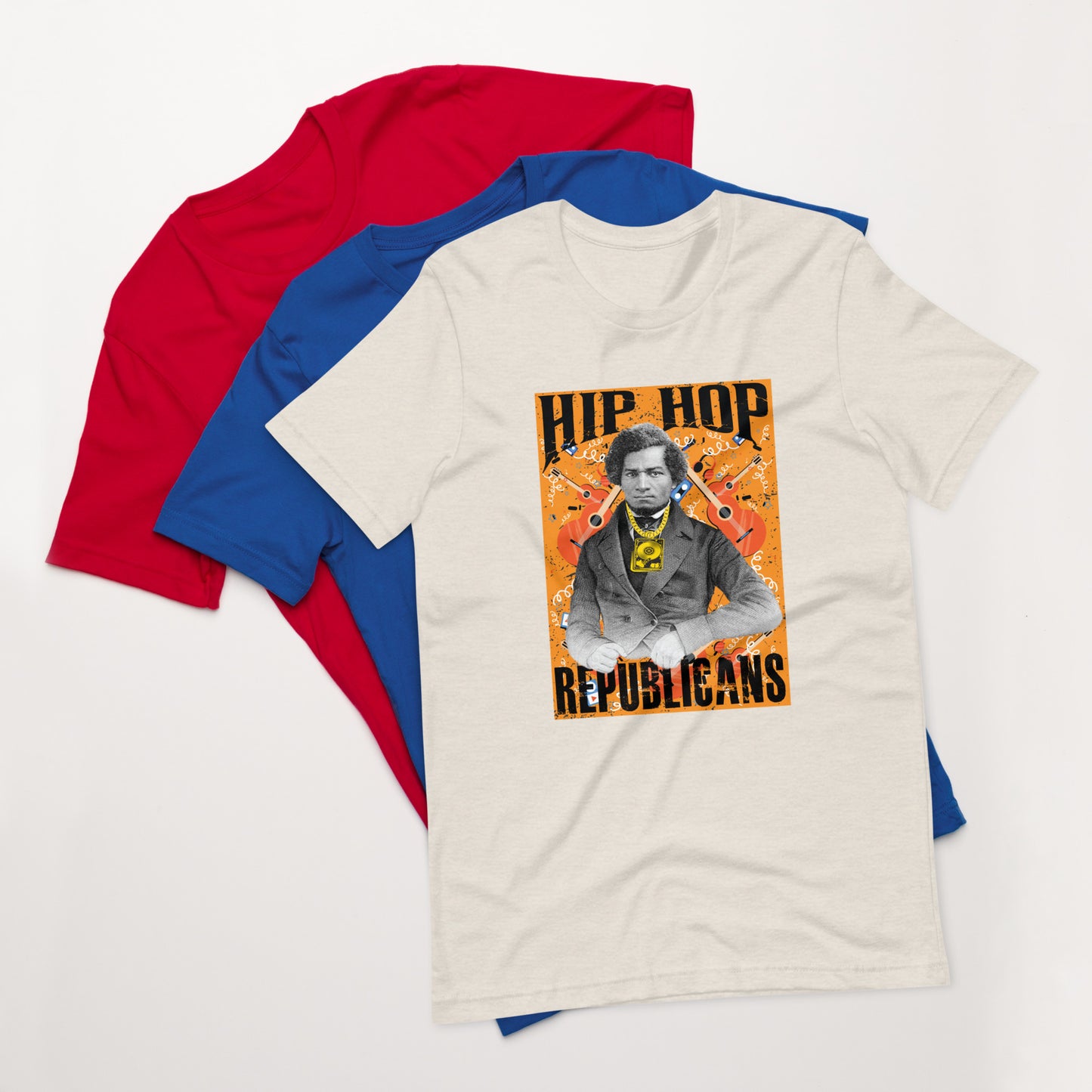 Championing Freedom: Frederick Douglass x Hip Hop x Republican Tee Design