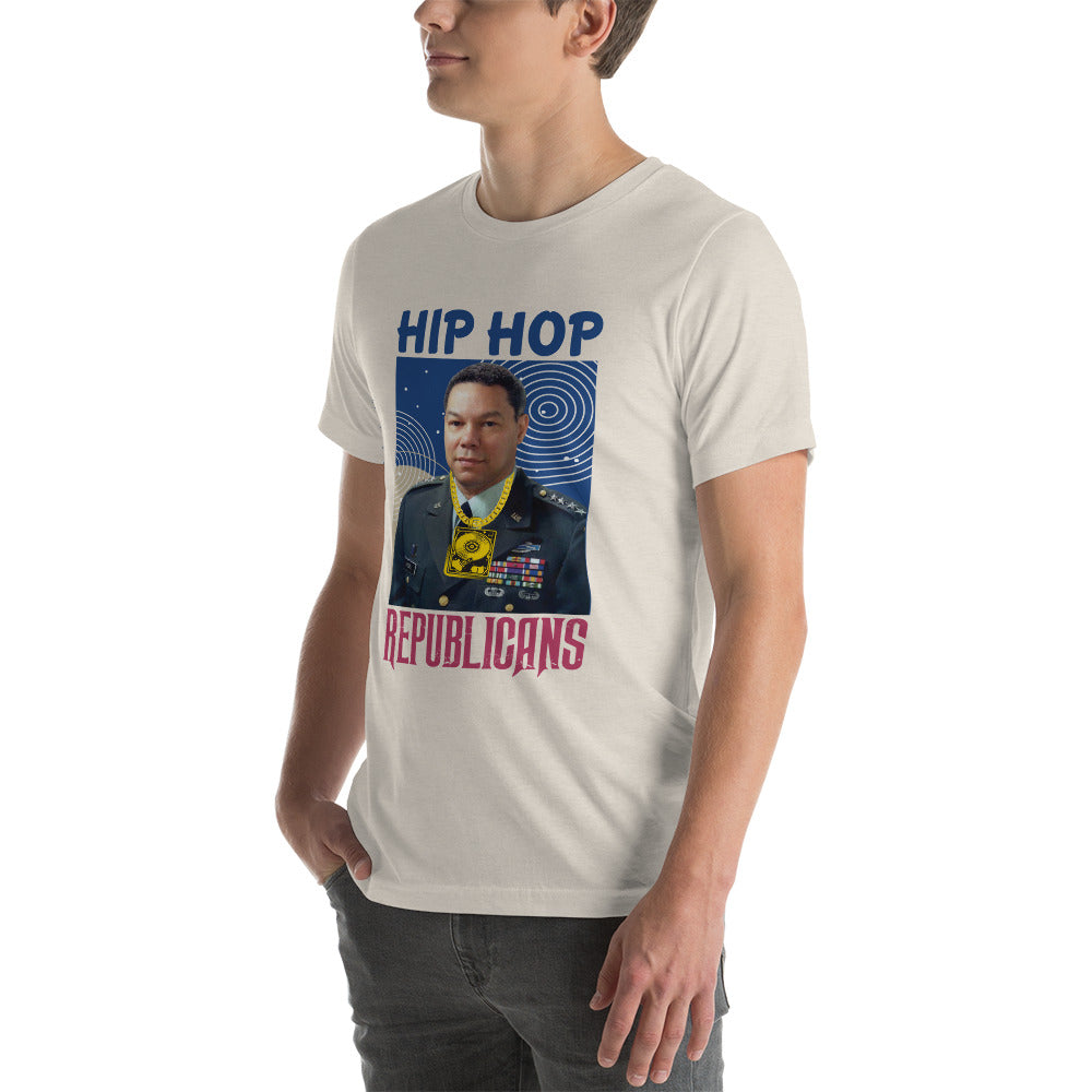 Breaking Barriers: Colin Powell x Hip Hop x Republican Tee Design