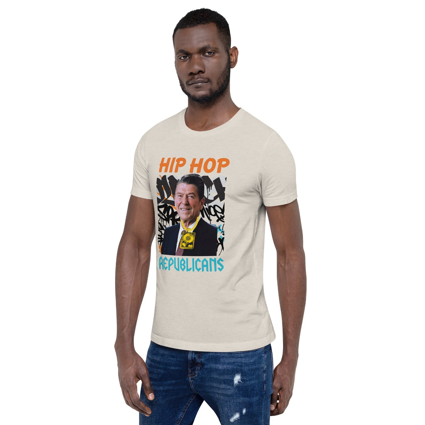 Revitalizing America: Ronald Reagan x Hip Hop x Republican Tee Design