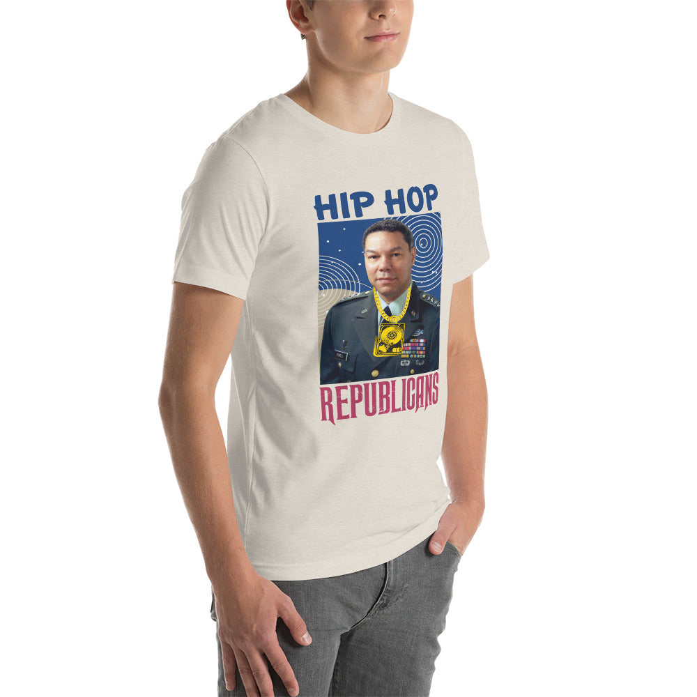 Breaking Barriers: Colin Powell x Hip Hop x Republican Tee Design