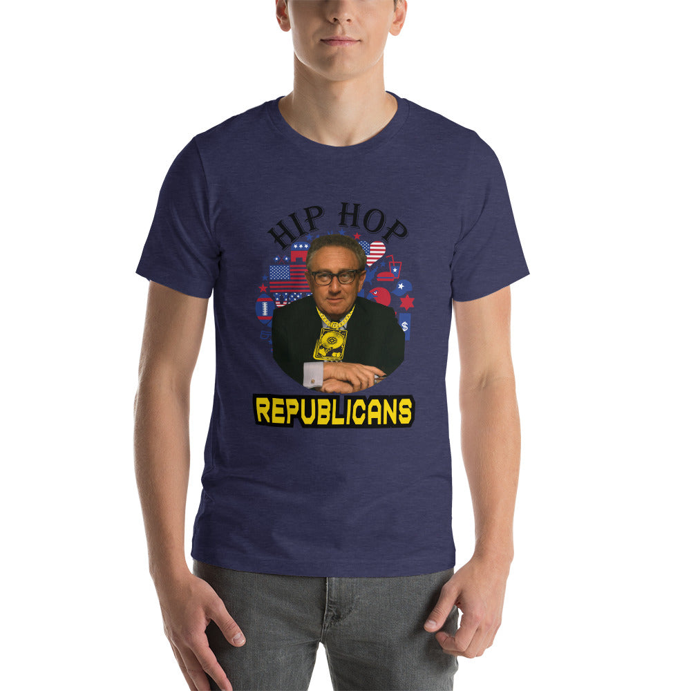 Shaping Global Relations: Henry Kissinger x Hip Hop x Republican Tee Design
