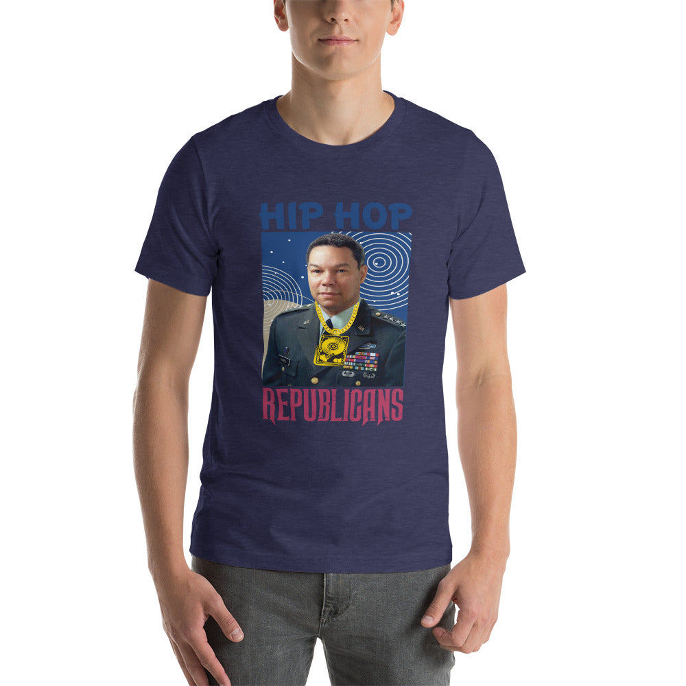 Breaking Barriers: Colin Powell x Hip Hop x Republican Tee Design