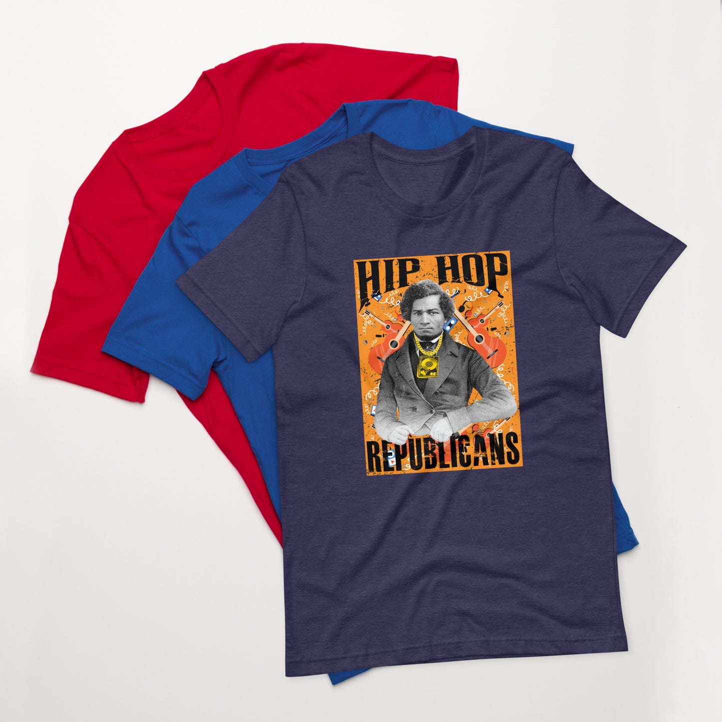 Championing Freedom: Frederick Douglass x Hip Hop x Republican Tee Design