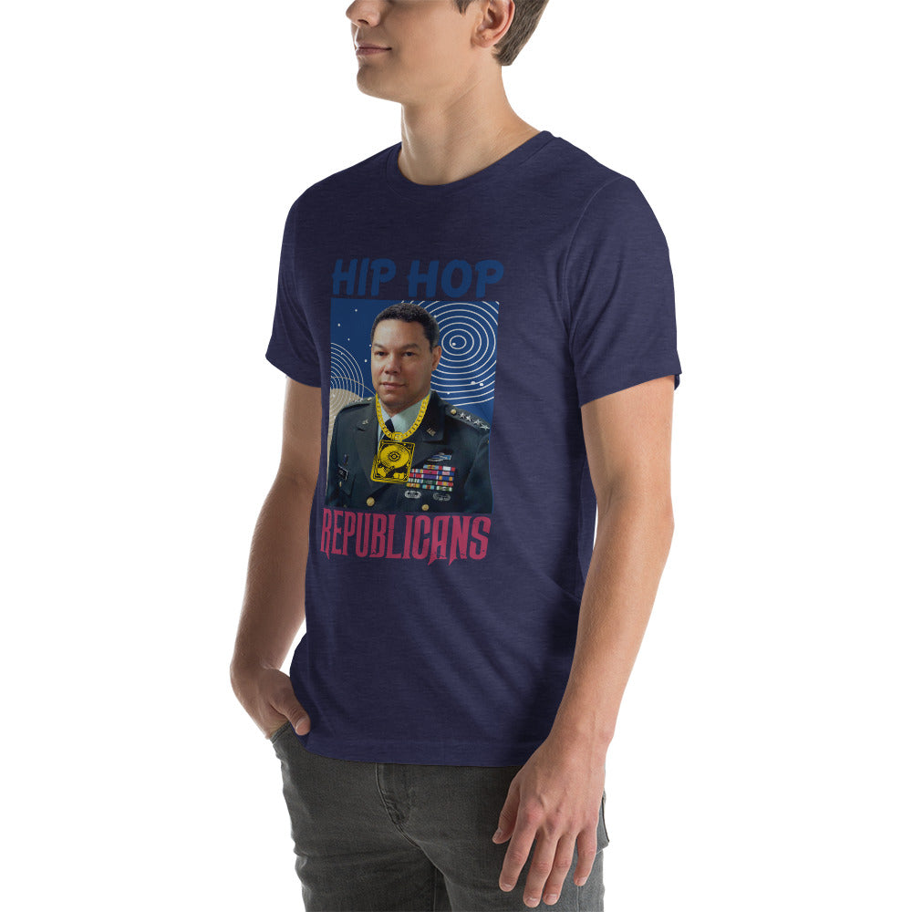 Breaking Barriers: Colin Powell x Hip Hop x Republican Tee Design