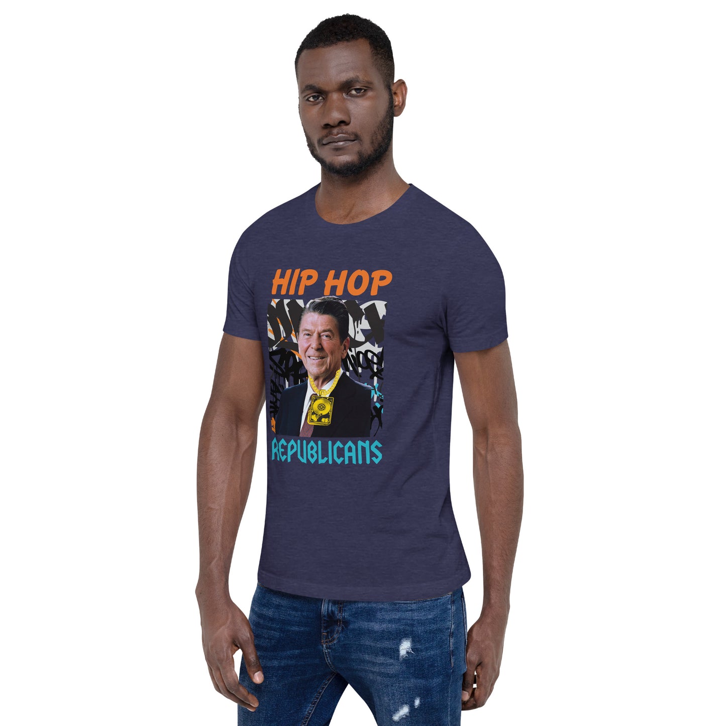 Revitalizing America: Ronald Reagan x Hip Hop x Republican Tee Design