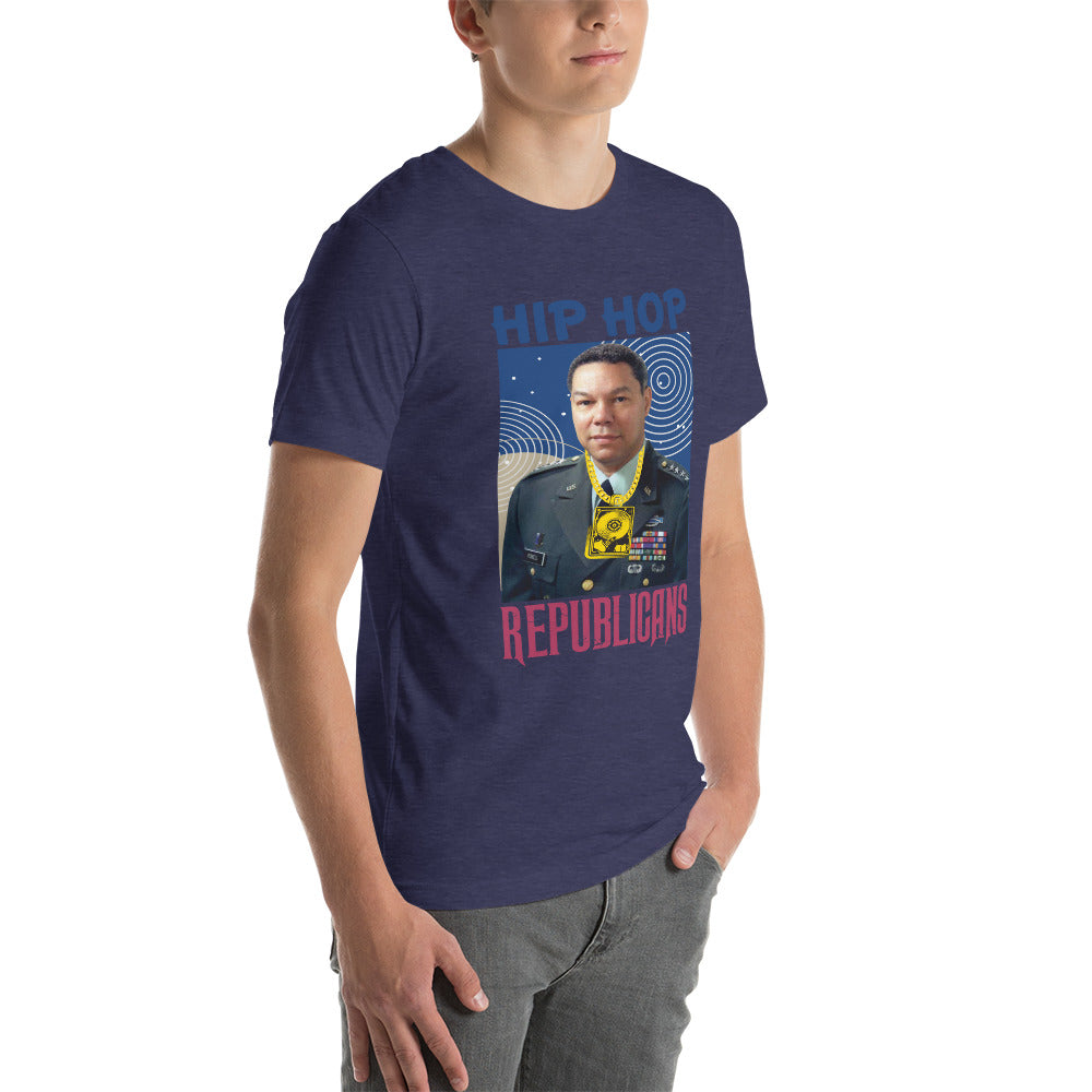 Breaking Barriers: Colin Powell x Hip Hop x Republican Tee Design