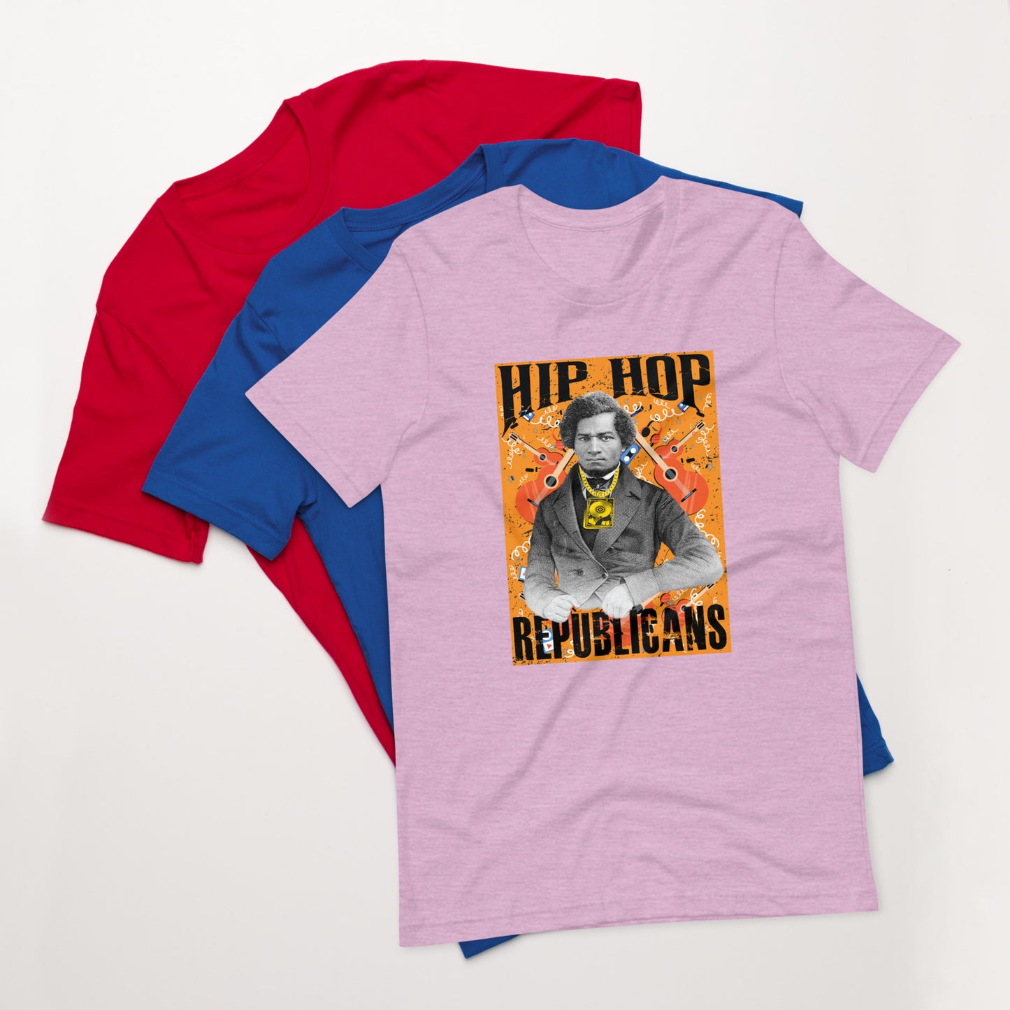 Championing Freedom: Frederick Douglass x Hip Hop x Republican Tee Design