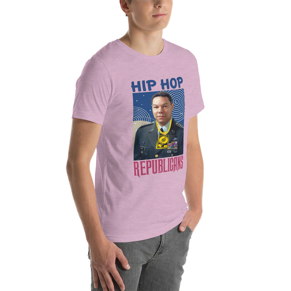 Breaking Barriers: Colin Powell x Hip Hop x Republican Tee Design