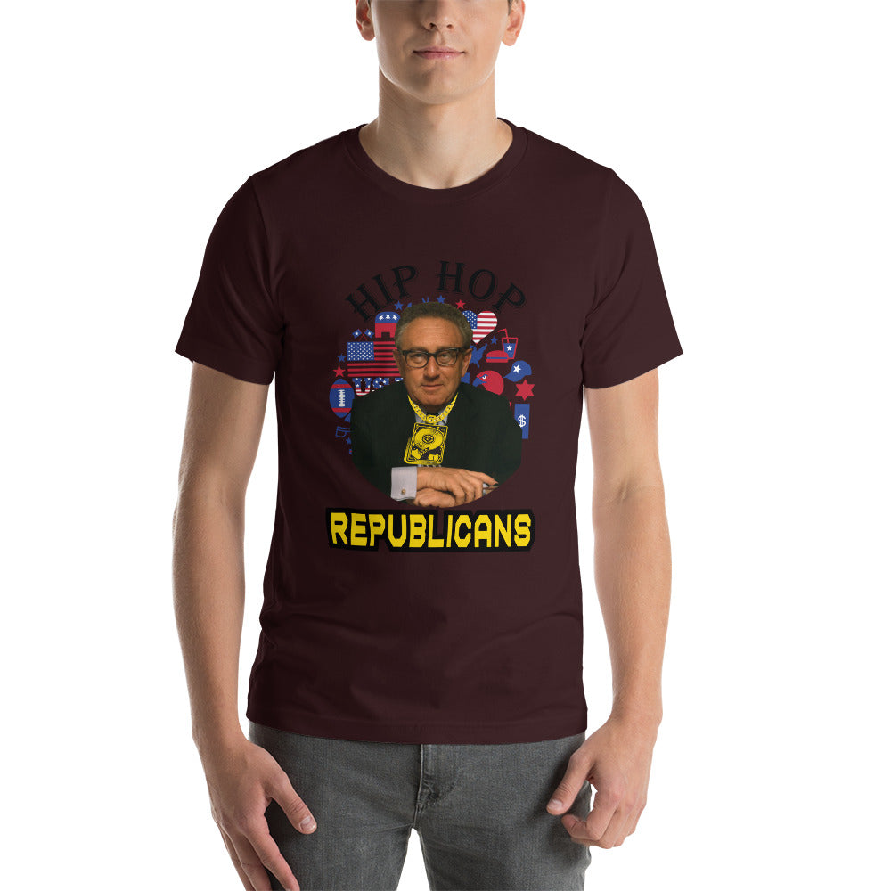 Shaping Global Relations: Henry Kissinger x Hip Hop x Republican Tee Design