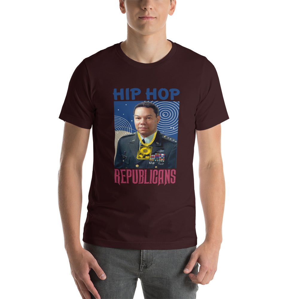 Breaking Barriers: Colin Powell x Hip Hop x Republican Tee Design