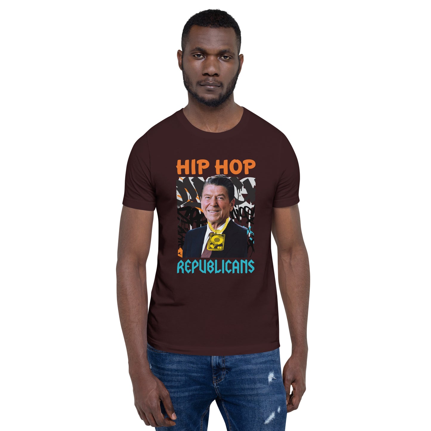 Revitalizing America: Ronald Reagan x Hip Hop x Republican Tee Design