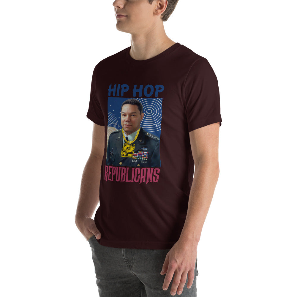 Breaking Barriers: Colin Powell x Hip Hop x Republican Tee Design