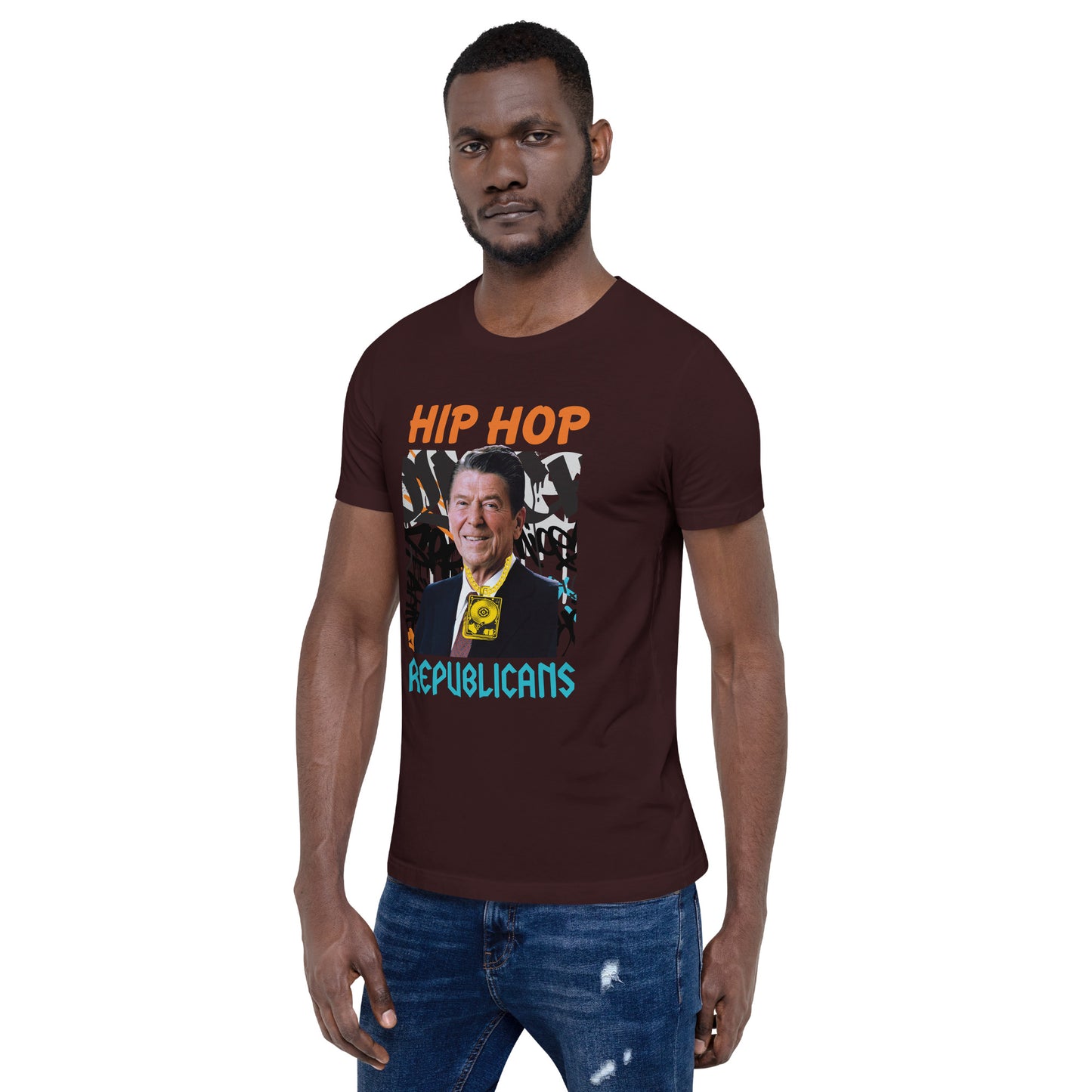 Revitalizing America: Ronald Reagan x Hip Hop x Republican Tee Design