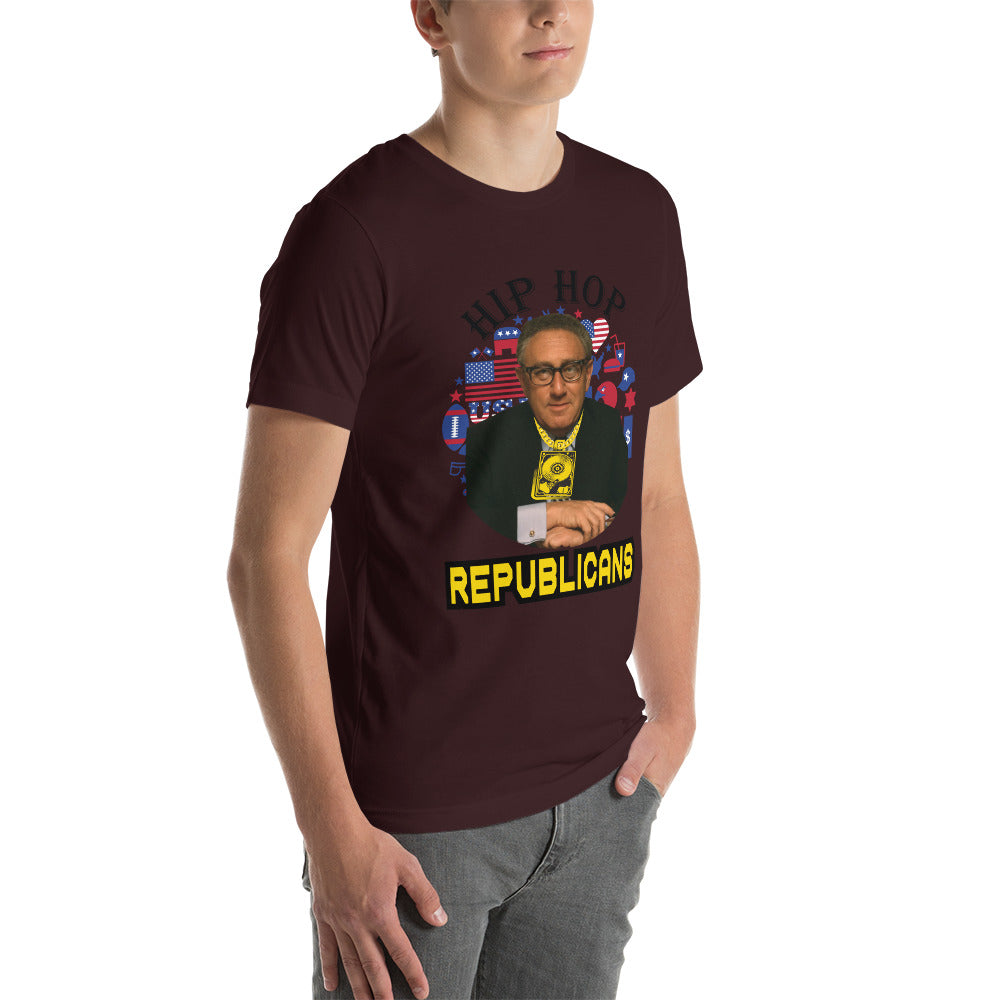Shaping Global Relations: Henry Kissinger x Hip Hop x Republican Tee Design