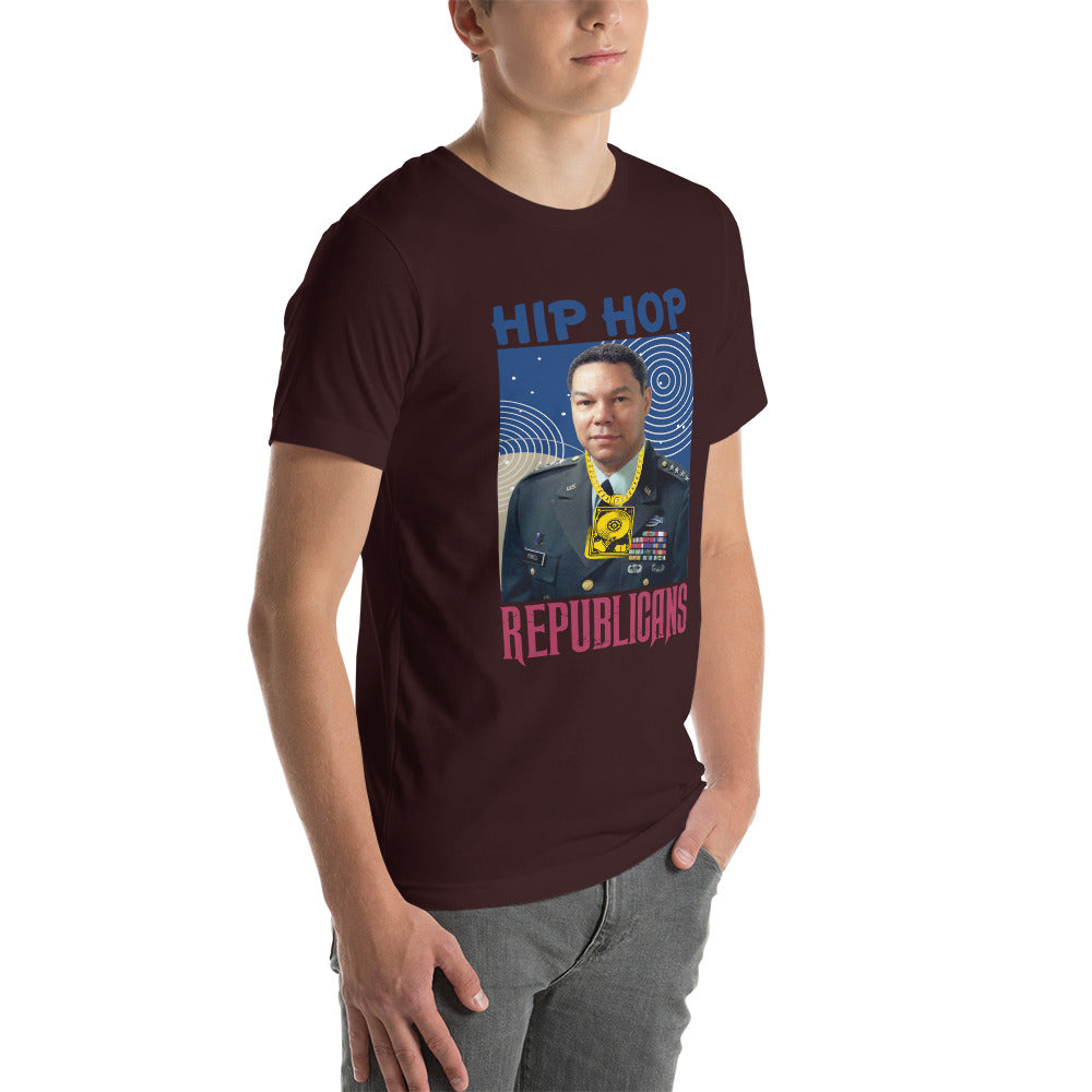 Breaking Barriers: Colin Powell x Hip Hop x Republican Tee Design