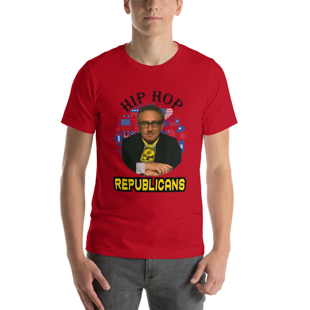 Shaping Global Relations: Henry Kissinger x Hip Hop x Republican Tee Design