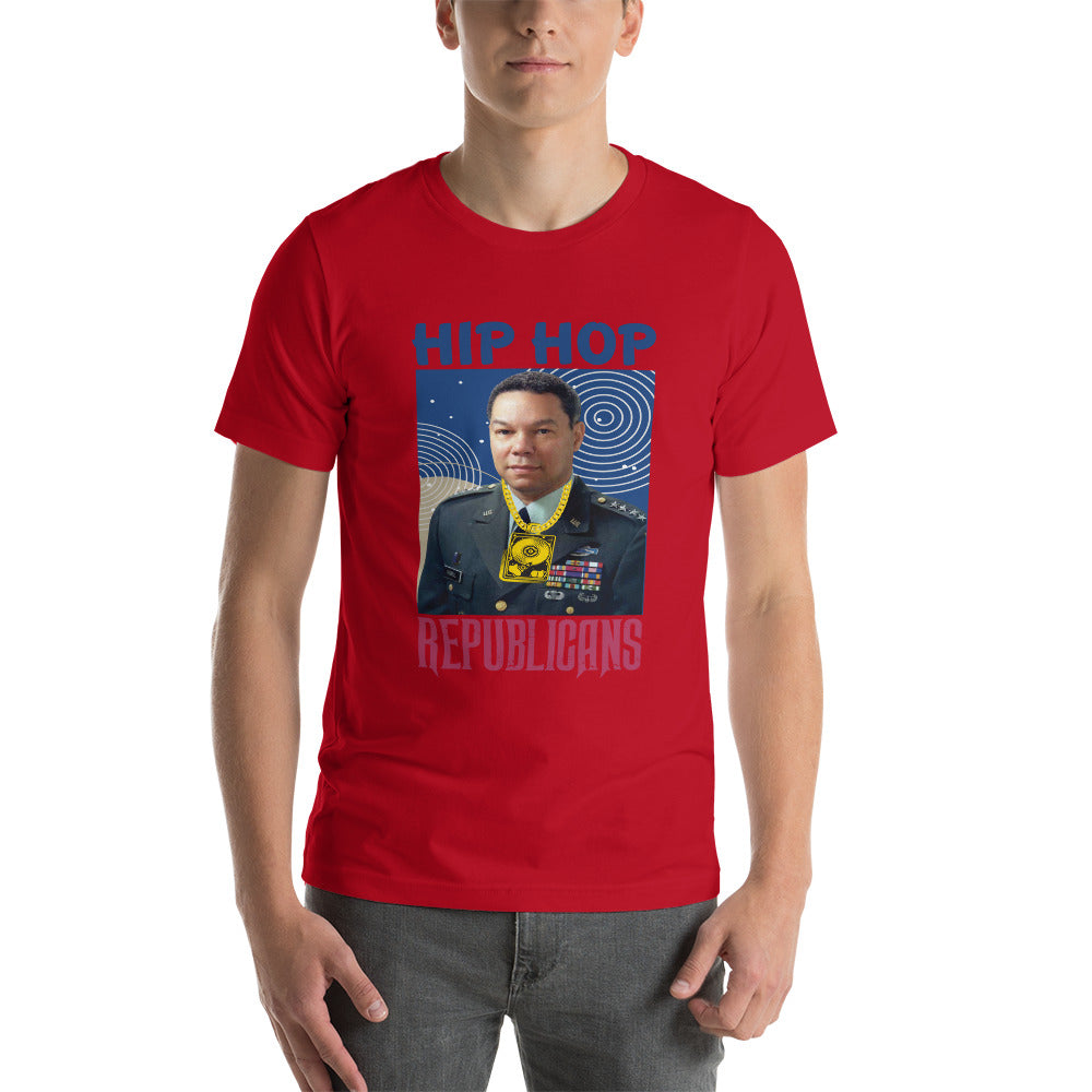 Breaking Barriers: Colin Powell x Hip Hop x Republican Tee Design