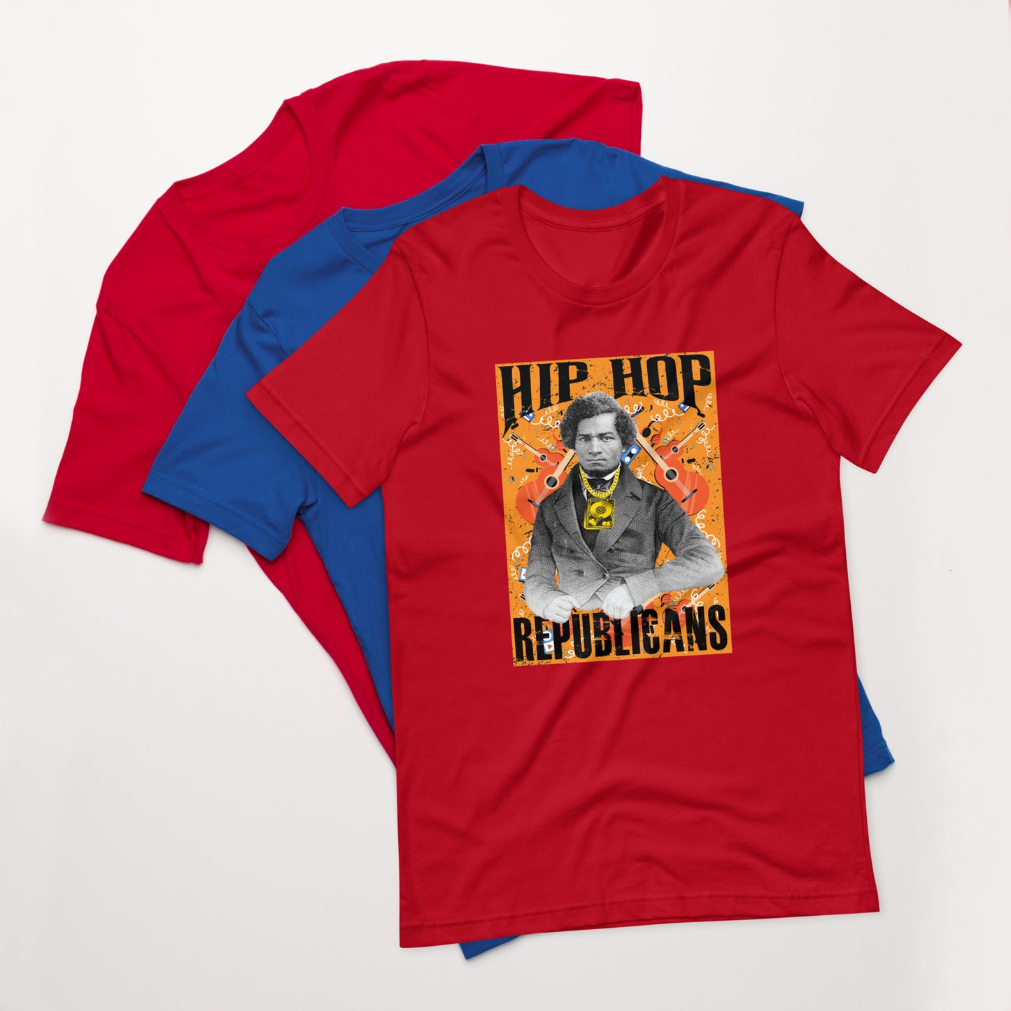 Championing Freedom: Frederick Douglass x Hip Hop x Republican Tee Design