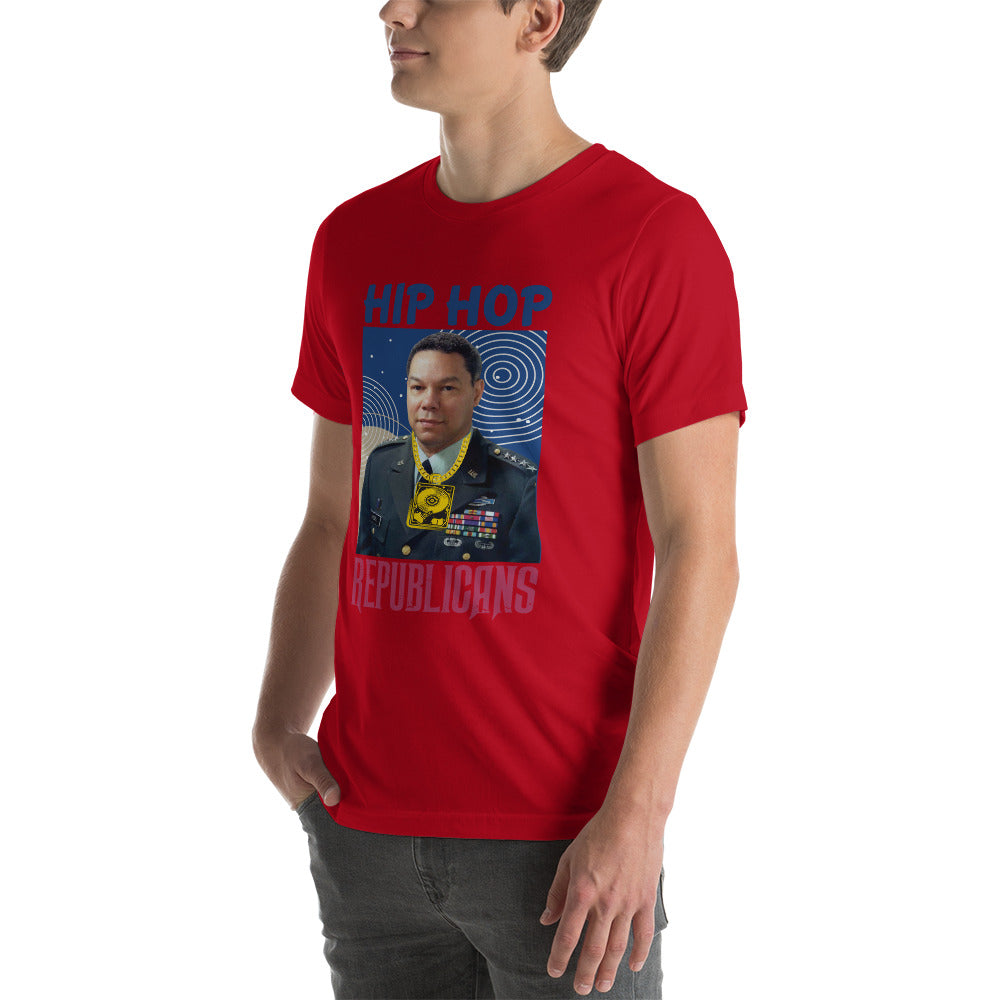 Breaking Barriers: Colin Powell x Hip Hop x Republican Tee Design