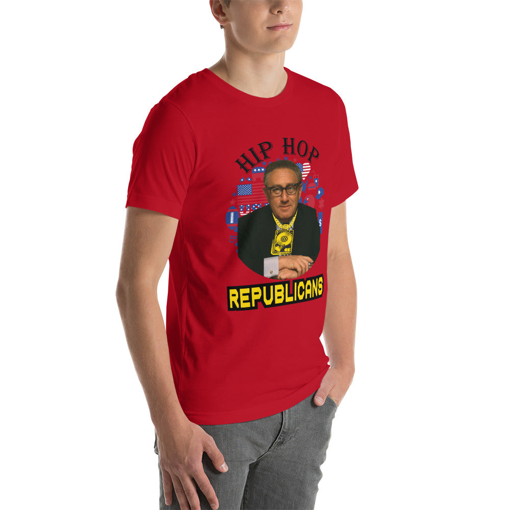 Shaping Global Relations: Henry Kissinger x Hip Hop x Republican Tee Design