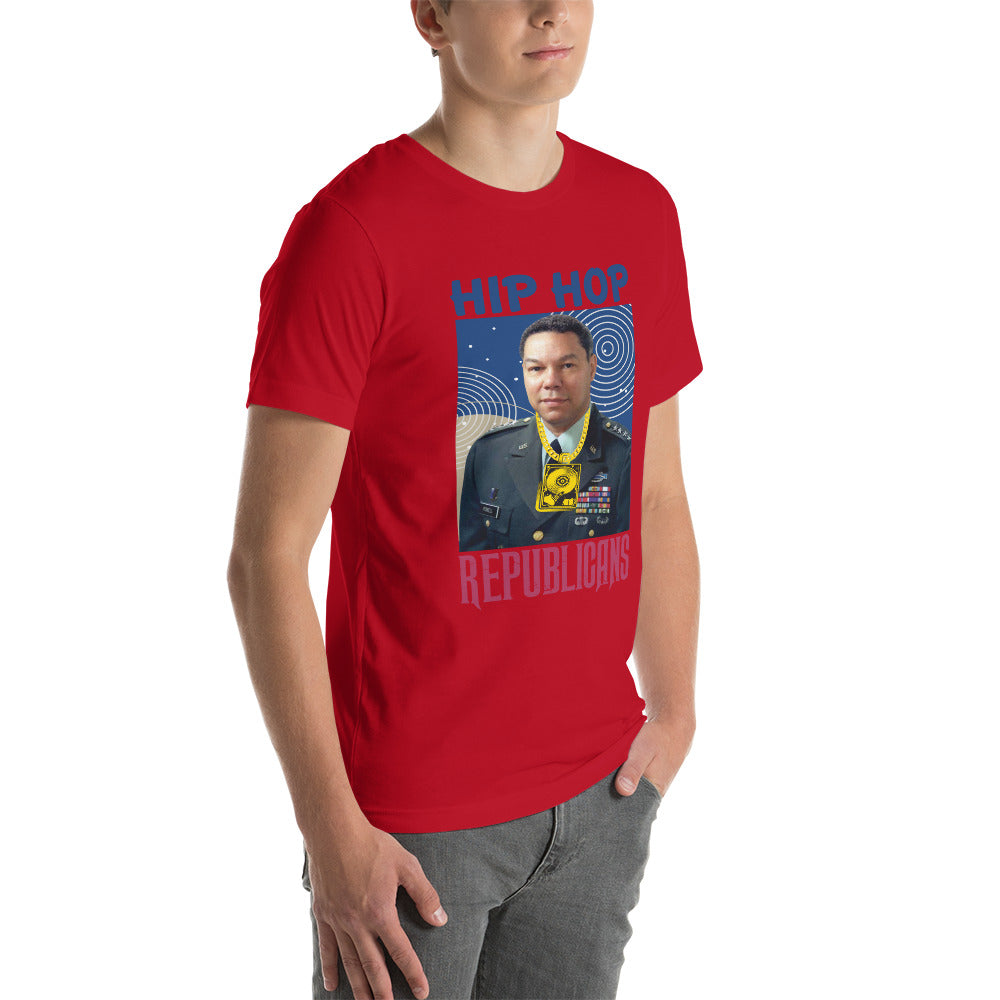 Breaking Barriers: Colin Powell x Hip Hop x Republican Tee Design