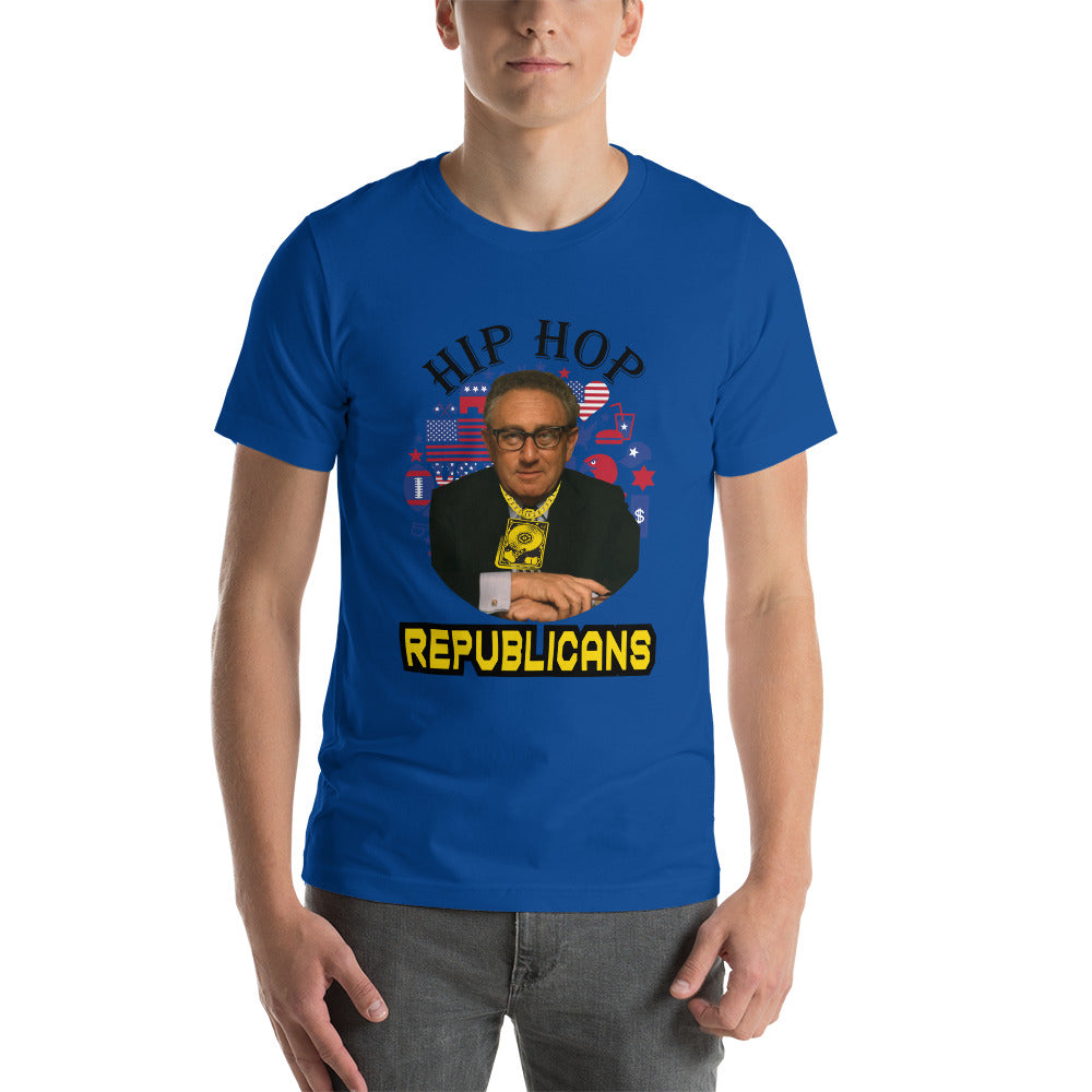 Shaping Global Relations: Henry Kissinger x Hip Hop x Republican Tee Design